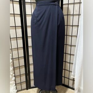 Ralph Lauren Navy Maxi Skirt